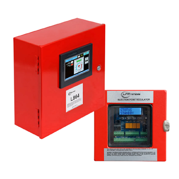 LFsystems Stairwell Pressurizer controls